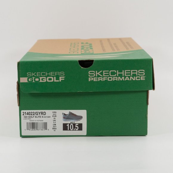 Skechers Go Golf Elite 4 Victory 'Gray / Red' 214022/GYRD size 10 - 12 - Picture 11 of 12